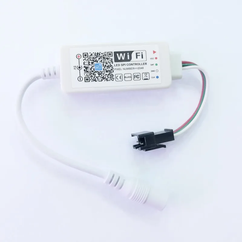WiFi LED Magic Home Controller Music Smart iOS Android APP for WS2811 LDP6803 SK6812 WS2812B IC Led Pixel Strip light 5V/12-24V
WiFi LED Magic Home Controller Music Smart iOS Android APP for WS2811 LDP6803 SK6812 WS2812B IC Led Pixel Strip light 5V/12-24V