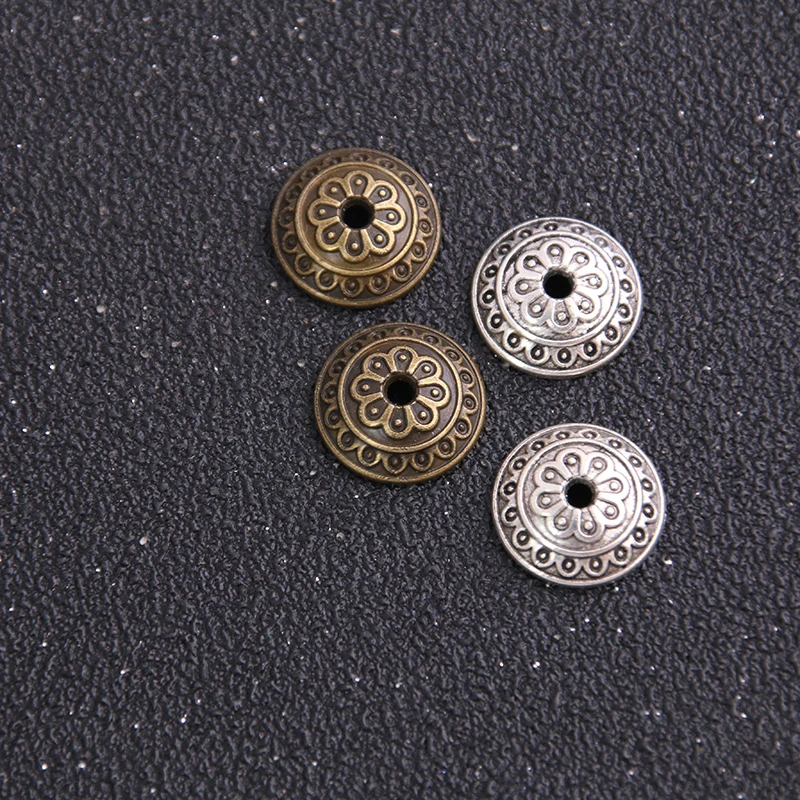 14pcs 14*14mm Two Color Metal Alloy Flower receptacle DIY spaced jewelry accessories Charms Receptacle Ball Caps
14pcs 14*14mm Two Color Metal Alloy Flower receptacle DIY spaced jewelry accessories Charms Receptacle Ball Caps