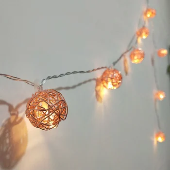 LED String Lights Wrought Iron Wire Ball Fairy String Lights Indoor Outdoor Decoration Home Parties UD88
LED String Lights Wrought Iron Wire Ball Fairy String Lights Indoor Outdoor Decoration Home Parties UD88