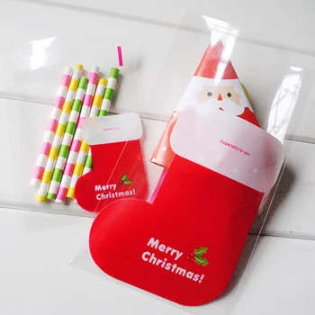 100pcs 12x20cm Big Size Clear Red Christmas Boots Cellophane Cookie Bag Christmas Bakery Gift Candy Muffin Packing Open Top Bag
100pcs 12x20cm Big Size Clear Red Christmas Boots Cellophane Cookie Bag Christmas Bakery Gift Candy Muffin Packing Open Top Bag