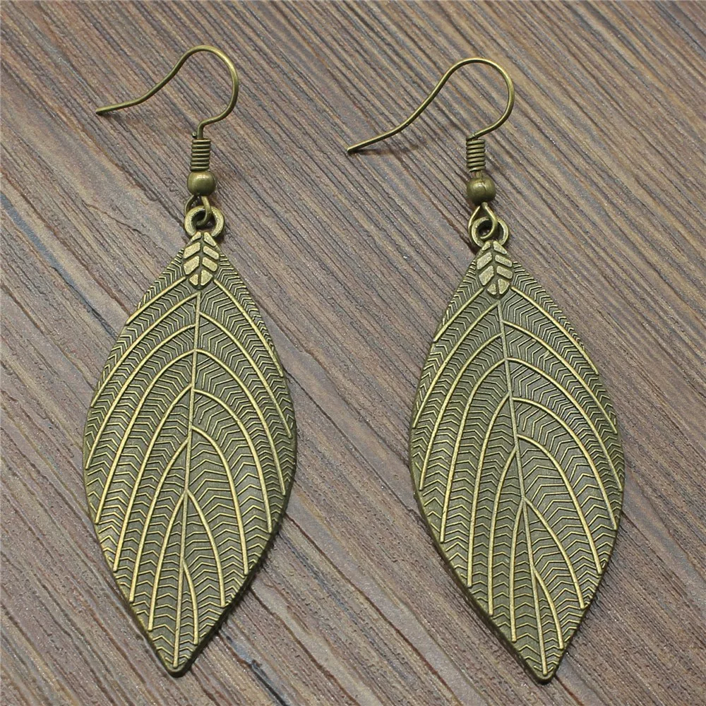 Leaves 50x22mm Charm Drop Earrings Fashion Handmade Design Earring Jewelry Gift For Women
Leaves 50x22mm Charm Drop Earrings Fashion Handmade Design Earring Jewelry Gift For Women