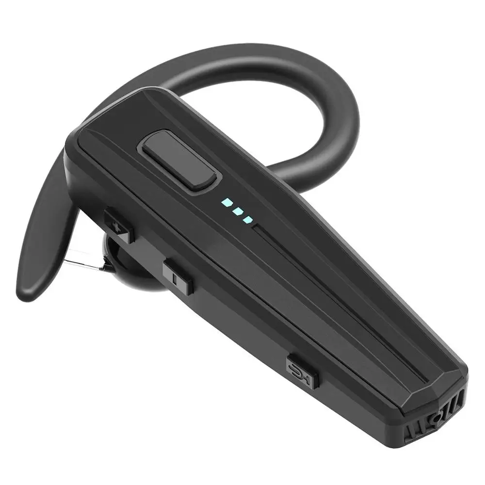 Bluetooth Headset, HandsFree Wireless Earpiece V4.1 with Mic for Business/Office/Driving Fully Compatible for iPhone and Android
Bluetooth Headset, HandsFree Wireless Earpiece V4.1 with Mic for Business/Office/Driving Fully Compatible for iPhone and Android