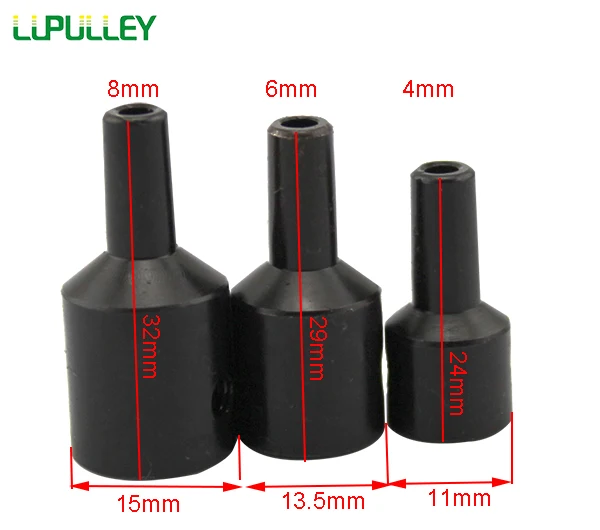 Description Picture 2 of itemLUPULLEY Steel JT0 Drill Clamp Chuck Coupling Coupler Connector Connection Sleeve Connecting Rods For 4/6/8mm Motor Shaft