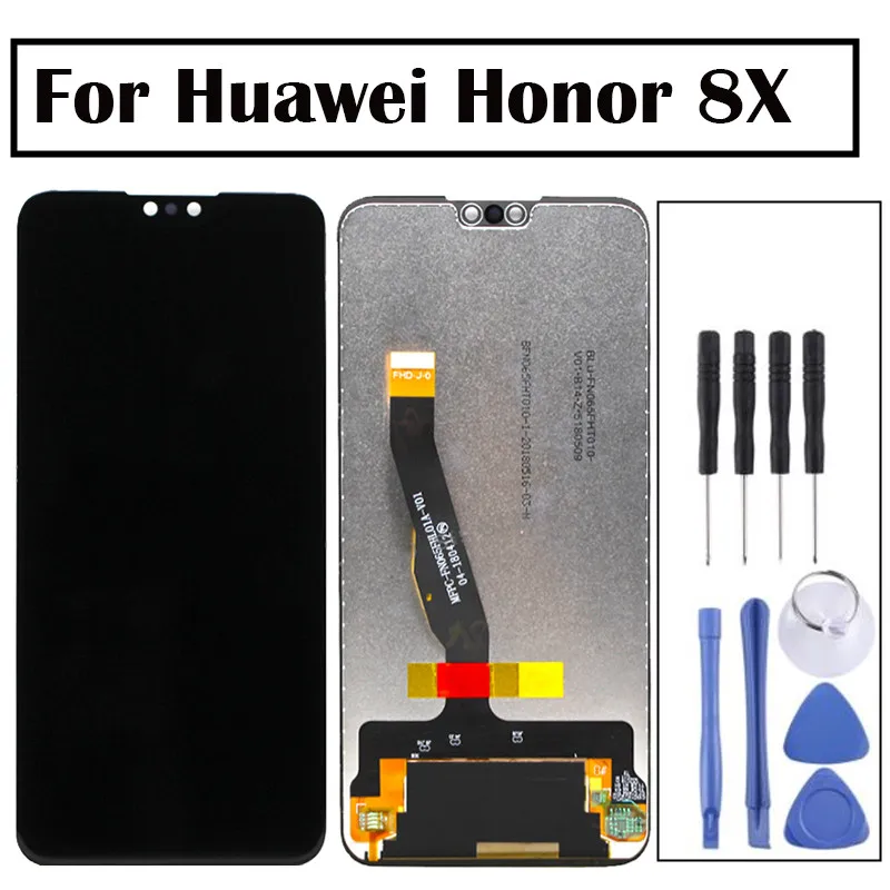 Huawei Honor 8X LCD Display Touch Screen Digitizer Assembly For HUAWEI Honor 8X LCD Screen Replacement Parts for Honor8X
Huawei Honor 8X LCD Display Touch Screen Digitizer Assembly For HUAWEI Honor 8X LCD Screen Replacement Parts for Honor8X
