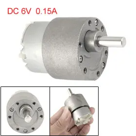UXCELL Hot Sale 1Pcs 30RPM 37mm Diameter DC 6V 0.15A Speed Reducing Geared Motor
UXCELL Hot Sale 1Pcs 30RPM 37mm Diameter DC 6V 0.15A Speed Reducing Geared Motor