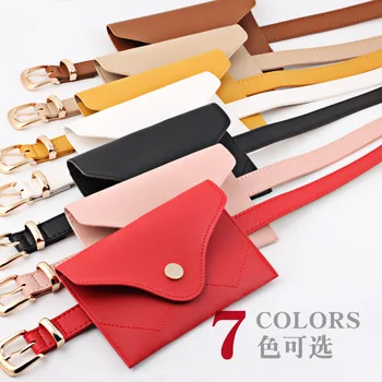 2018 new Korean version of Lady belt belt waist belt, dual-purpose wallet, mobile phone bag, portable leisure tide.
2018 new Korean version of Lady belt belt waist belt, dual-purpose wallet, mobile phone bag, portable leisure tide.