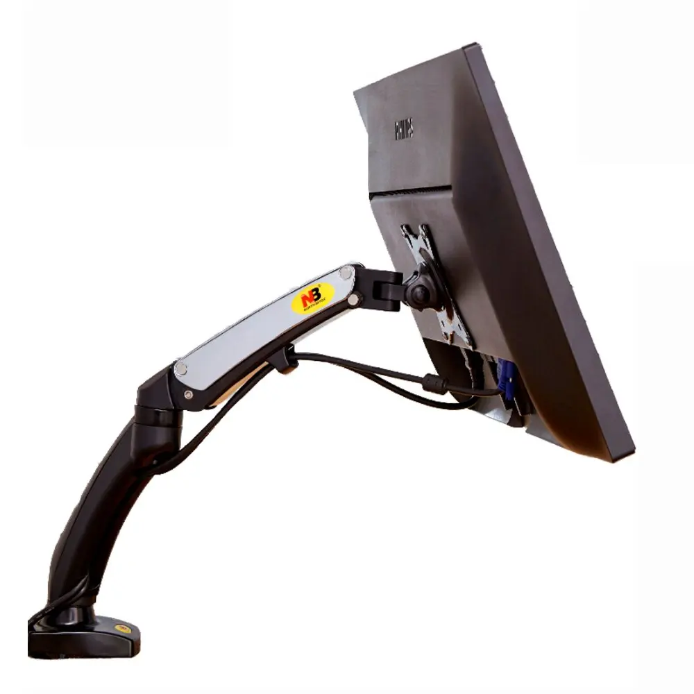 New F80 Gas Spring 17-27 inch Desktop LED LCD Monitor Mount Holder Arm Ergonomic Gas Strut Flexi Mount Load 2~9kgs
New F80 Gas Spring 17-27 inch Desktop LED LCD Monitor Mount Holder Arm Ergonomic Gas Strut Flexi Mount Load 2~9kgs