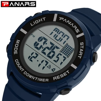 PANARS Watch Man Digital Black Dual Time Luminous Multifunction Led Watch Waterproof Outdoor Running Diving Watch 2019
PANARS Watch Man Digital Black Dual Time Luminous Multifunction Led Watch Waterproof Outdoor Running Diving Watch 2019