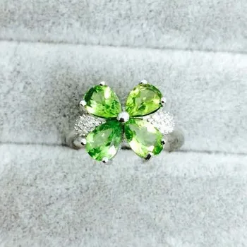 100% Fidelity Natural peridot Rings s925 sterling silver Natural green gemstone ring flowers fine Jewelry gift for women
100% Fidelity Natural peridot Rings s925 sterling silver Natural green gemstone ring flowers fine Jewelry gift for women