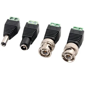 2pcs BNC Connector Adapter Power Connector to BNC DC 2.1 x 5.5mm Male Female Jack Video Balun Adapter for CCTV Camera Security
2pcs BNC Connector Adapter Power Connector to BNC DC 2.1 x 5.5mm Male Female Jack Video Balun Adapter for CCTV Camera Security