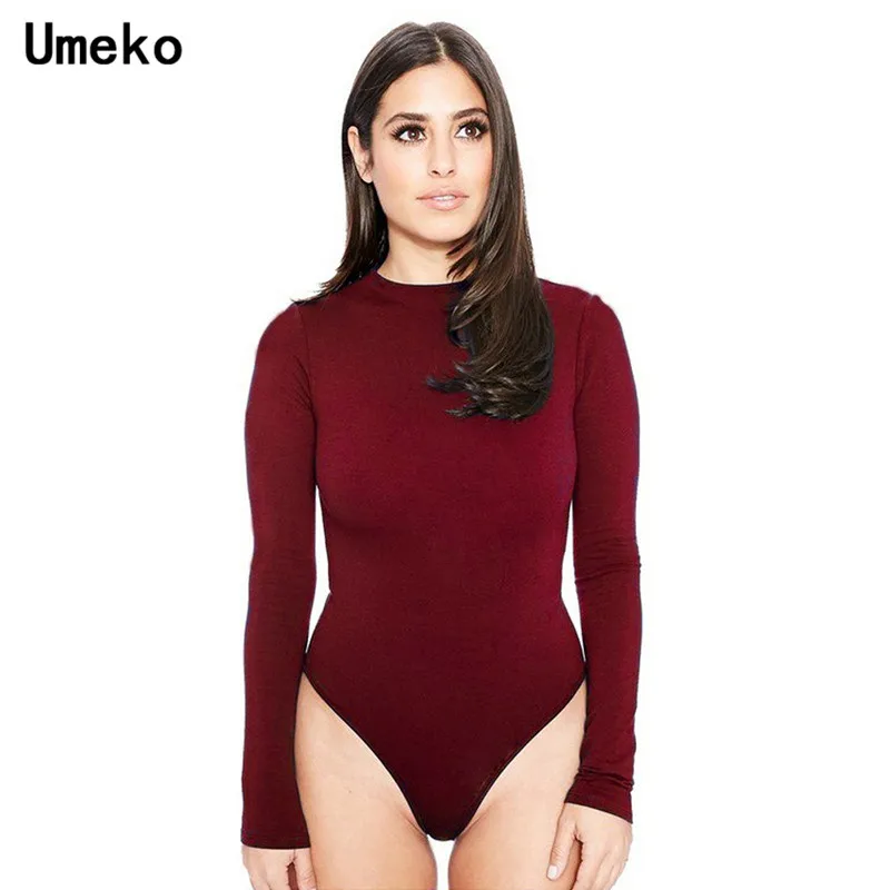 Umeko Solid Color Bodysuit Women 2019 New Sexy Bodycon Rompers Long Sleeve Basic Playsuits Ladies Summer Beachwear Femme
Umeko Solid Color Bodysuit Women 2019 New Sexy Bodycon Rompers Long Sleeve Basic Playsuits Ladies Summer Beachwear Femme