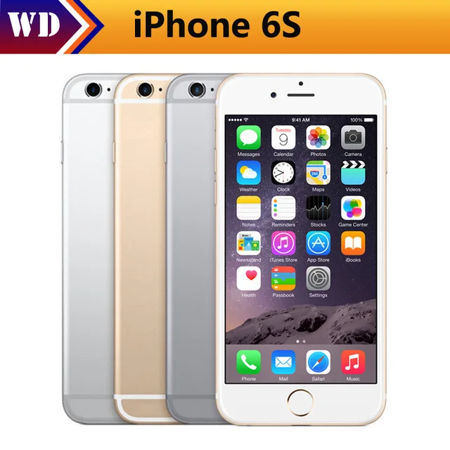 Original Apple iPhone 6s iOS Dual Core 2GB RAM 16GB 64GB 128GB ROM 4.7" 12.0MP Camera 4G LTE Mobile Phone
Original Apple iPhone 6s iOS Dual Core 2GB RAM 16GB 64GB 128GB ROM 4.7" 12.0MP Camera 4G LTE Mobile Phone
