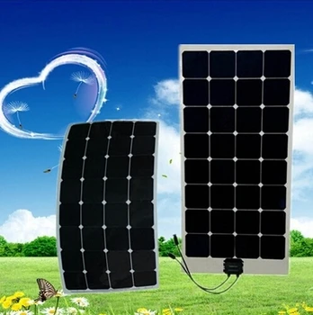 Flexible solar panel 100 w car top saloon car with the roof skylight battery easy to install
Flexible solar panel 100 w car top saloon car with the roof skylight battery easy to install