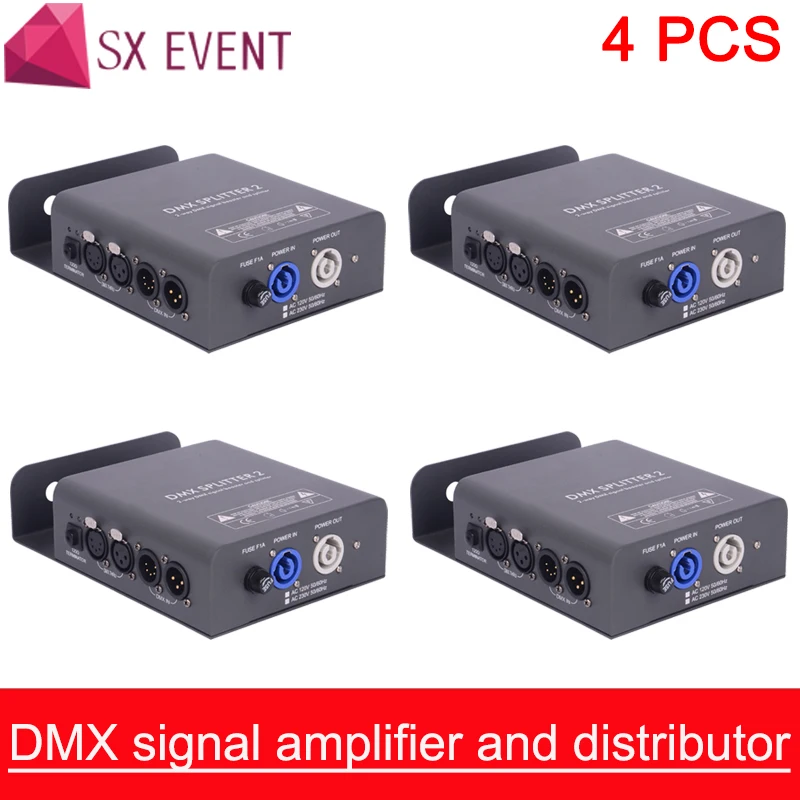 Усилитель и распределитель сигнала DMX 3-контактный и 5-контактный 1 вход до 2 выходов плюс электрическая изоляция DMX через вход и выход
Усилитель и распределитель сигнала DMX 3-контактный и 5-контактный 1 вход до 2 выходов плюс электрическая изоляция DMX через вход и выход