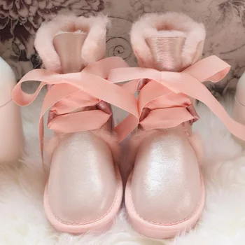 2018 New Arrival 100% Real Fur Classic Mujer Botas Waterproof Genuine Sheepskin Leather Snow Boots Winter Shoes for Women
2018 New Arrival 100% Real Fur Classic Mujer Botas Waterproof Genuine Sheepskin Leather Snow Boots Winter Shoes for Women