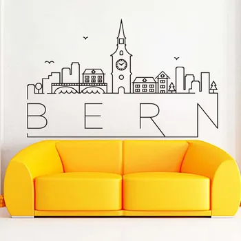 BERN Wall Sticker Vinyl home decor Waterproof home decoration Removable Living room Bedroom sticker
BERN Wall Sticker Vinyl home decor Waterproof home decoration Removable Living room Bedroom sticker