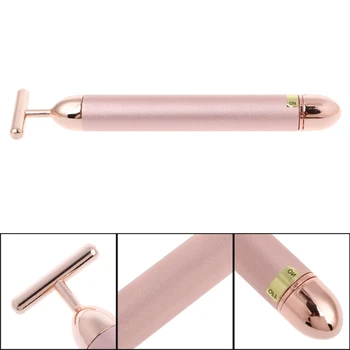 Pink New Beauty Bar Facial Roller Face Skin Vibration Skincare Massager Device Tool Face Lift Tools Fashion
Pink New Beauty Bar Facial Roller Face Skin Vibration Skincare Massager Device Tool Face Lift Tools Fashion