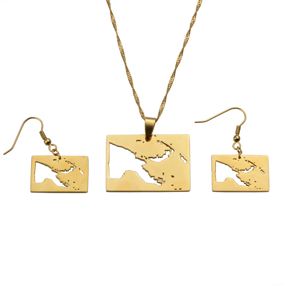 Map of Papua New Guinea Gold Color Pendant Necklaces for Women Girls PNG Maps Jewelry #J0190
Map of Papua New Guinea Gold Color Pendant Necklaces for Women Girls PNG Maps Jewelry #J0190