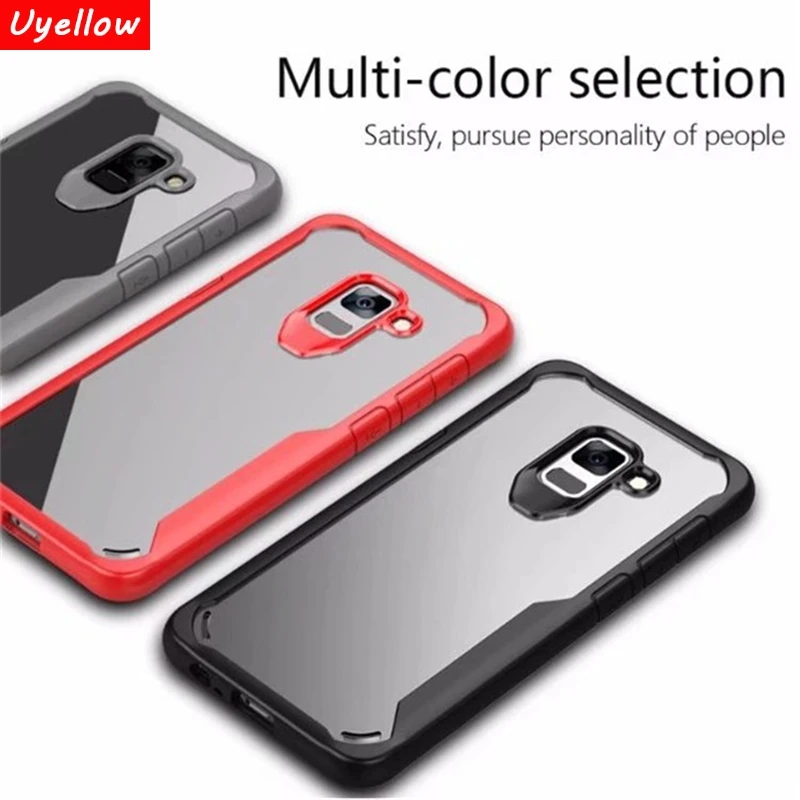 Transparent TPU+PC Phone Case For Samsung Galaxy J8 A7 A8 A6 Plus 2018 S8 S9 Plus Note 9 8 Shockproof Armor Cover For Samsung S9
Transparent TPU+PC Phone Case For Samsung Galaxy J8 A7 A8 A6 Plus 2018 S8 S9 Plus Note 9 8 Shockproof Armor Cover For Samsung S9