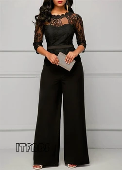 New Women Clubwear Summer Playsuit Bodycon Party Jumpsuit Romper Long Sleeve Lace Floral Female Grace Trousers Clothes
New Women Clubwear Summer Playsuit Bodycon Party Jumpsuit Romper Long Sleeve Lace Floral Female Grace Trousers Clothes