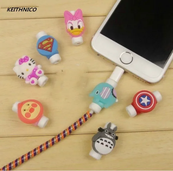 KEITHNICO 10pcs Cartoon Cable Saver Protector USB Charging Data Line Protective Cable Winder For iPhone 5s 6s Ipad mini
KEITHNICO 10pcs Cartoon Cable Saver Protector USB Charging Data Line Protective Cable Winder For iPhone 5s 6s Ipad mini