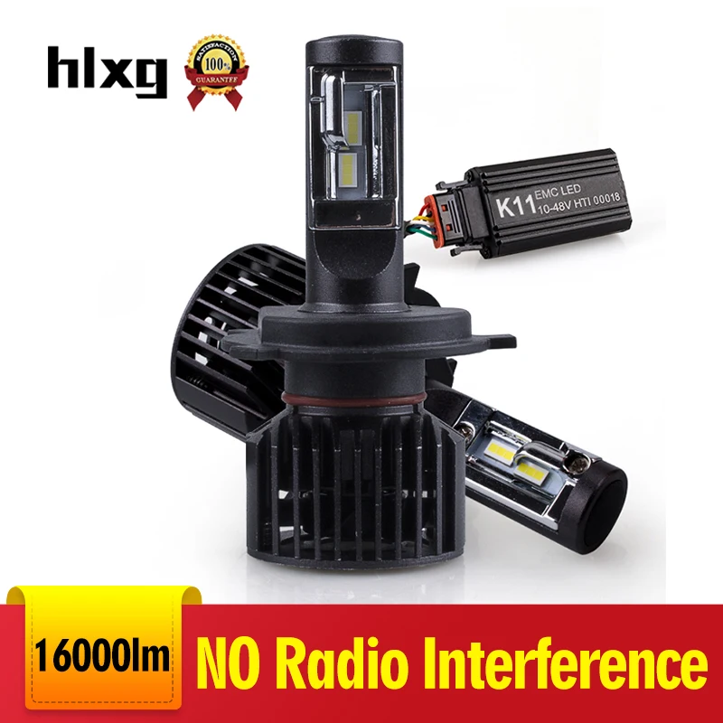 HLXG One Pair Anti EMC No radio interfernce70W 16000LM H4 led High Low Beam Bulb Automobile Lamp 6500K csp Car Led Headlights
HLXG One Pair Anti EMC No radio interfernce70W 16000LM H4 led High Low Beam Bulb Automobile Lamp 6500K csp Car Led Headlights