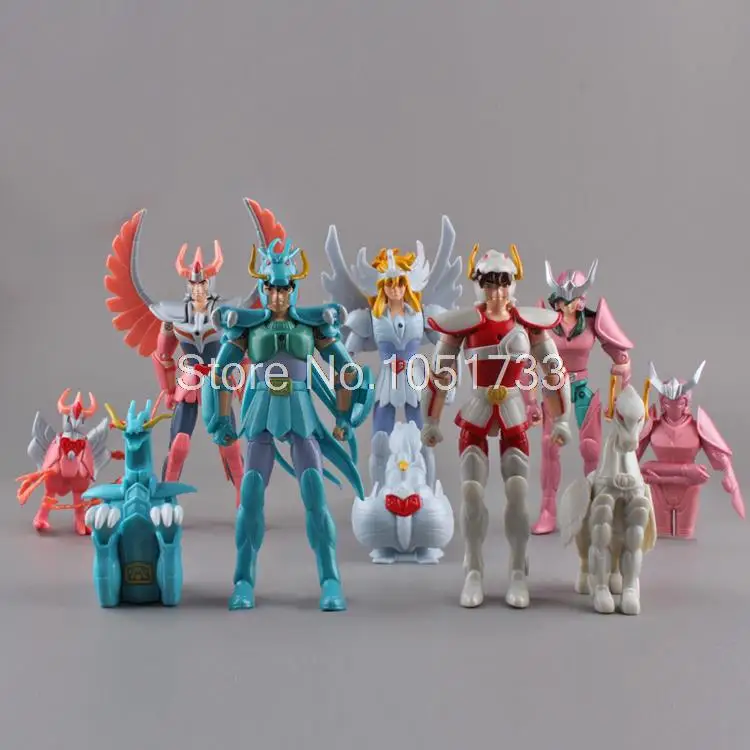 Anime Cartoon Saint Seiya Shiryu Shun Hyoga Seiya Ikki PVC Action Figure Toys Dolls 10pcs/set Free Shipping SYFG012
Anime Cartoon Saint Seiya Shiryu Shun Hyoga Seiya Ikki PVC Action Figure Toys Dolls 10pcs/set Free Shipping SYFG012