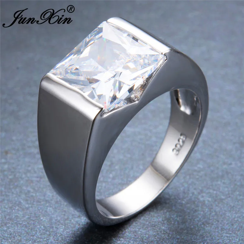 2019 Fashion Men Women Simple White Stone Ring New Sale Zircon Finger Ring 925 Sterling Silver Filled Wedding Engagement Ring
2019 Fashion Men Women Simple White Stone Ring New Sale Zircon Finger Ring 925 Sterling Silver Filled Wedding Engagement Ring