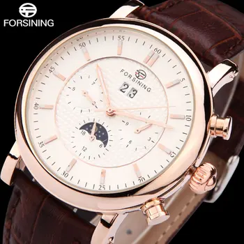 FORSINING Hot Fashion Men Mechanical Watches Male Leather Strap Watches Casual Men's Auto Date Wristwatches Relogio Masculino
FORSINING Hot Fashion Men Mechanical Watches Male Leather Strap Watches Casual Men's Auto Date Wristwatches Relogio Masculino