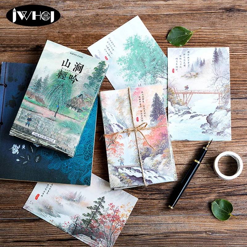 30 pcs/box landscapes natural scenery postcard rural greeting card christmas card birthday card message gift cards
30 pcs/box landscapes natural scenery postcard rural greeting card christmas card birthday card message gift cards