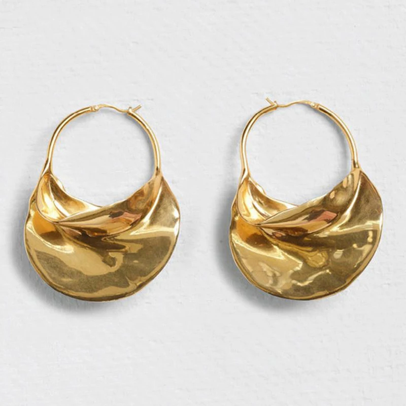 Irregular Metal Basket Large Hoop Earrings For Women Big White Enamel Statement Huggie Earrings Nickel Free wholesale Bijoux
Irregular Metal Basket Large Hoop Earrings For Women Big White Enamel Statement Huggie Earrings Nickel Free wholesale Bijoux