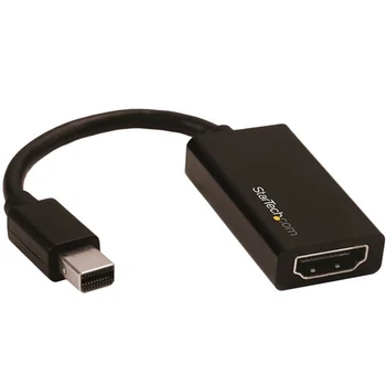 StarTech.com Mini DisplayPort to HDMI Adapter - 4K 60Hz, 0.148 m, Mini DisplayPort, HDMI, Male, Female, Straight
StarTech.com Mini DisplayPort to HDMI Adapter - 4K 60Hz, 0.148 m, Mini DisplayPort, HDMI, Male, Female, Straight