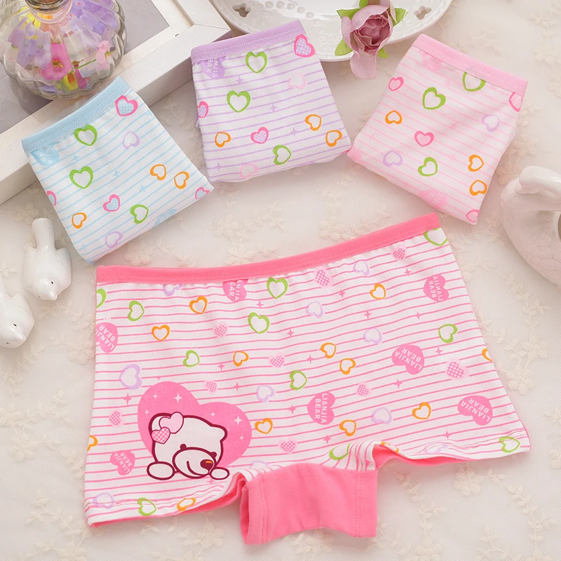 underwear for girls Underpants panties boxers short panties for girls calcinha infantile child's kids children H7008-4P
underwear for girls Underpants panties boxers short panties for girls calcinha infantile child's kids children H7008-4P