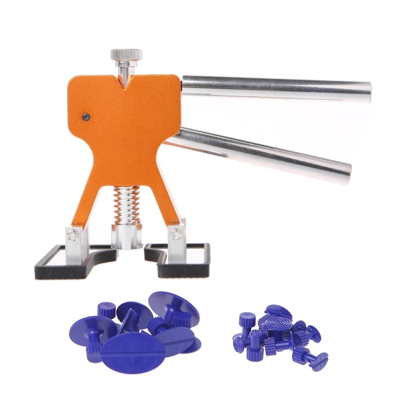 Car Body Paintless Dent Lifter Repair Tool Puller + 18 Tabs Hail Auto Removal Tire Repair Tools
Car Body Paintless Dent Lifter Repair Tool Puller + 18 Tabs Hail Auto Removal Tire Repair Tools