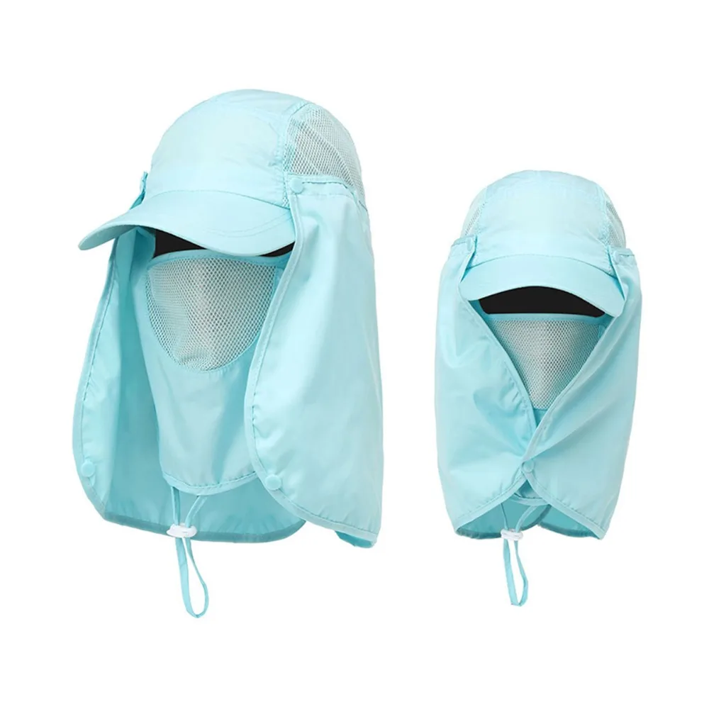Summer Hats Men And Women Quick-Drying 360 Degree Sun Protection Baseball Visor Cap Folding Removable Neck Face Mask Head Hat
Summer Hats Men And Women Quick-Drying 360 Degree Sun Protection Baseball Visor Cap Folding Removable Neck Face Mask Head Hat