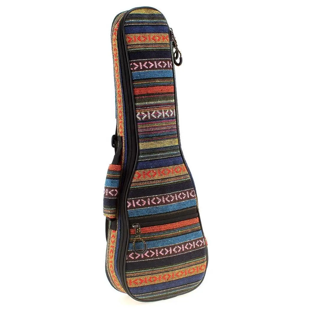 Ukulele 21/23inch Thick Ethnic Style Knit Zipper Multicolor Casual Cotton Guitar Bag Backpack Striped
Ukulele 21/23inch Thick Ethnic Style Knit Zipper Multicolor Casual Cotton Guitar Bag Backpack Striped