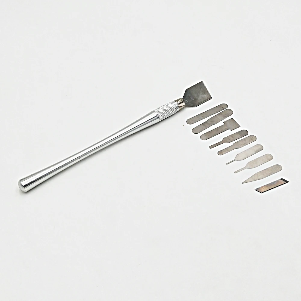 iPhone,Mobile Phone Repaire tools 10 Blades Cutting Scalpel Sculpture Carving set for PCB DIY repair hand Tools
iPhone,Mobile Phone Repaire tools 10 Blades Cutting Scalpel Sculpture Carving set for PCB DIY repair hand Tools
