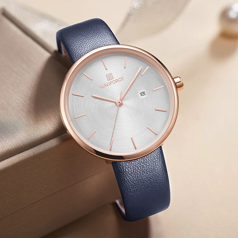 NAVIFORCE women’s watch fashion casual Leather watches Waterproof top brand luxury wristwatch Ladies girl Clock Relogio Feminino
NAVIFORCE women’s watch fashion casual Leather watches Waterproof top brand luxury wristwatch Ladies girl Clock Relogio Feminino