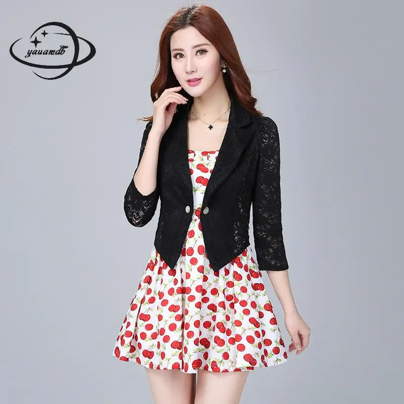Yauamdb Women Blazer Spring Autumn Xs-3xl Female Blazer Solid Pocket Single Breasted Ladies Lace Slim Jacket Short Coat Ly51
Yauamdb Women Blazer Spring Autumn Xs-3xl Female Blazer Solid Pocket Single Breasted Ladies Lace Slim Jacket Short Coat Ly51