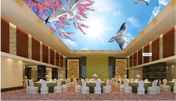 Custom photo 3d wallpaper Non-woven mural sky clouds leaves plum pigeons painting 3d wall murals ceiling wallpaper for walls 3d 
Custom photo 3d wallpaper Non-woven mural sky clouds leaves plum pigeons painting 3d wall murals ceiling wallpaper for walls 3d