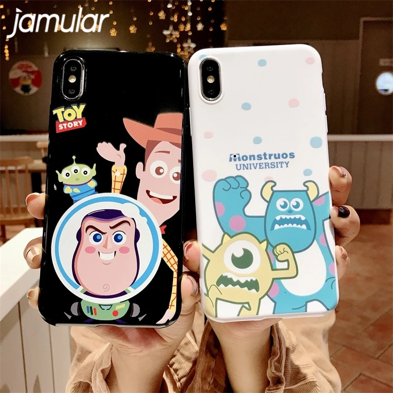 JAMULAR Cartoon Toy Story Monsters University Phone Cases For iPhone XS MAX XR X 8 6 6s Plus Soft Matte Back Cover For iPhone 7
JAMULAR Cartoon Toy Story Monsters University Phone Cases For iPhone XS MAX XR X 8 6 6s Plus Soft Matte Back Cover For iPhone 7