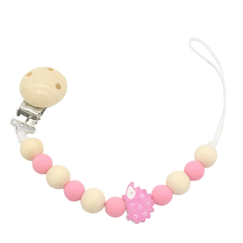 Hedgehog Pattern Wood Pacifier Clips Infant Toddler Nipple Pacifier Holder Leash Strap Chain For Feeding Dummy
Hedgehog Pattern Wood Pacifier Clips Infant Toddler Nipple Pacifier Holder Leash Strap Chain For Feeding Dummy