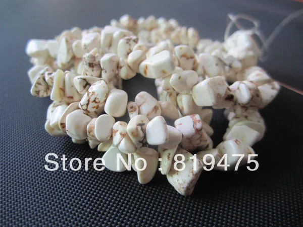 Manmade Stone beads White color gravel beads 1string about 80cm Wholesale and Retail
Manmade Stone beads White color gravel beads 1string about 80cm Wholesale and Retail