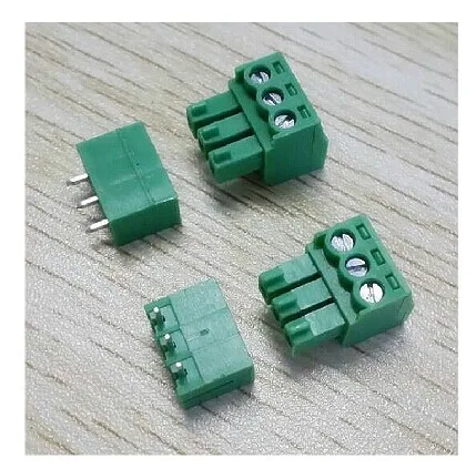 100PCS 2EDGK-3.81-3P + 2EDGR-3.81-3P 2EDGK 2EDGR 3Pin 3.81mm Right Angle Pin Plug-in Screw Terminal Block ROHS
100PCS 2EDGK-3.81-3P + 2EDGR-3.81-3P 2EDGK 2EDGR 3Pin 3.81mm Right Angle Pin Plug-in Screw Terminal Block ROHS