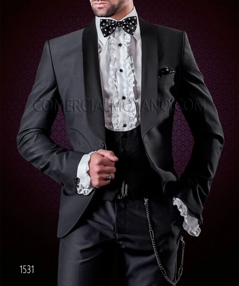 Handsome Groomsmen Wool blend Groom Tuxedos Mens Wedding Dress Man Jacket Blazer Prom Dinner (Jacket+Pants+Tie+Vest) A113
Handsome Groomsmen Wool blend Groom Tuxedos Mens Wedding Dress Man Jacket Blazer Prom Dinner (Jacket+Pants+Tie+Vest) A113