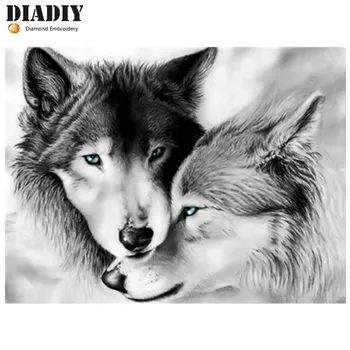 5d diy diamond embroidery wolf couple diamond painting Cross Stitch full square Rhinestone mosaic home decoration gift
5d diy diamond embroidery wolf couple diamond painting Cross Stitch full square Rhinestone mosaic home decoration gift