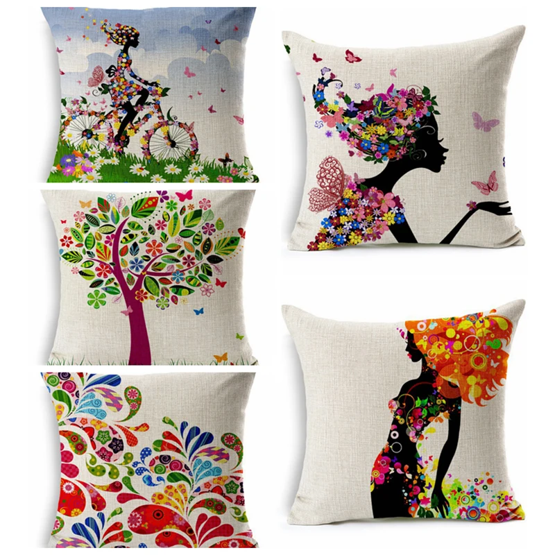Fashion Hot Models Happiness Tree Linen Pillow cover Fashion Look Simple 45 * 45CM Comfortable Color Rich pillow case
Fashion Hot Models Happiness Tree Linen Pillow cover Fashion Look Simple 45 * 45CM Comfortable Color Rich pillow case