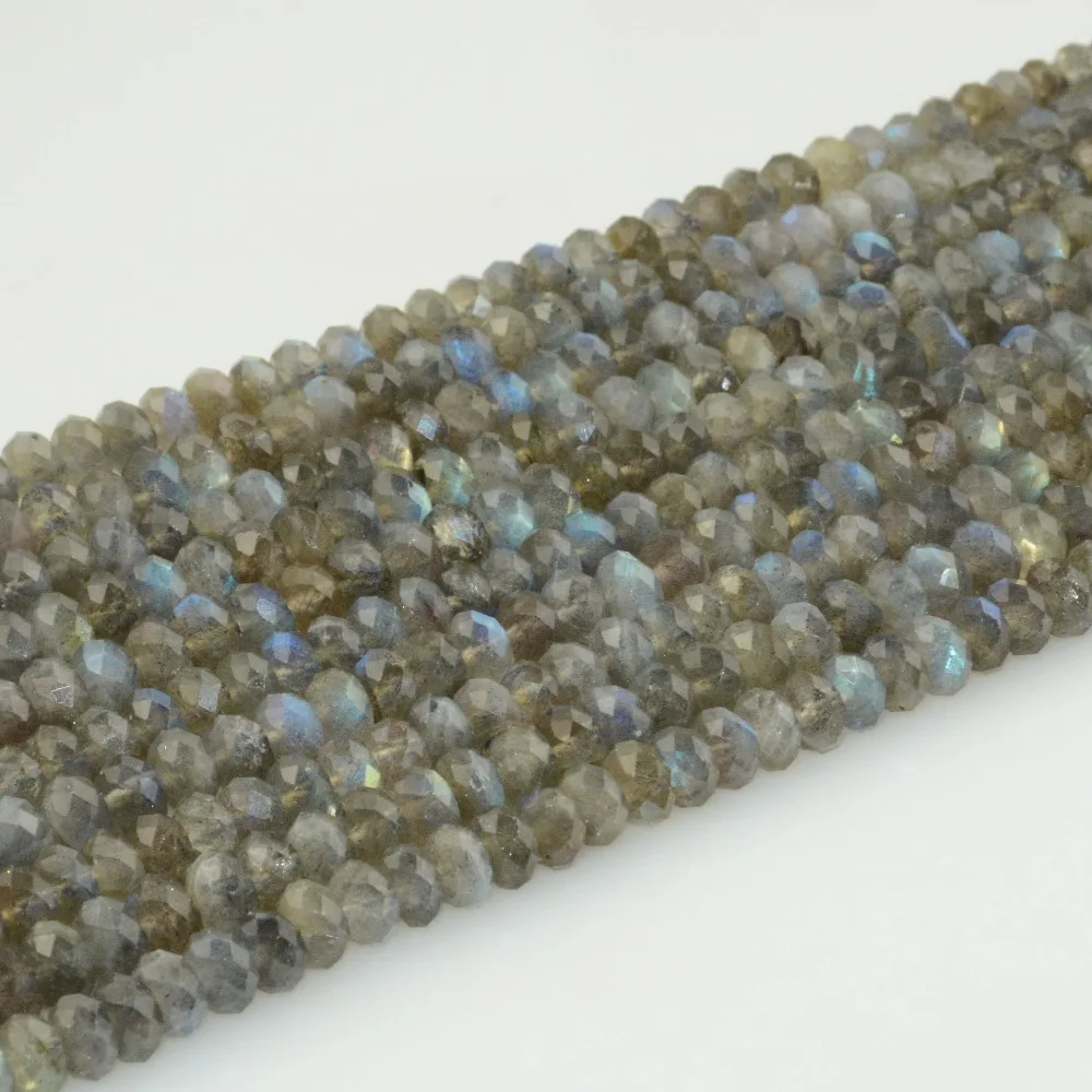 Natural Bright Quality Bright Cutting Labradorite Faceted Rondelle Beads 4x6mm /8x5mm
Natural Bright Quality Bright Cutting Labradorite Faceted Rondelle Beads 4x6mm /8x5mm