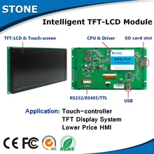 4.3 inch LCD monitor with touch screen character lcd controller with RS485 interface
4.3 inch LCD monitor with touch screen character lcd controller with RS485 interface