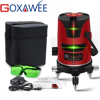GOXAWEE Green laser level 360 degree Automatic Leveling Vertical Horizontal Outdoor Mode Construction tool Can Use Receiver
GOXAWEE Green laser level 360 degree Automatic Leveling Vertical Horizontal Outdoor Mode Construction tool Can Use Receiver